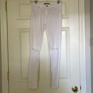Topshop White Leigh Jeans